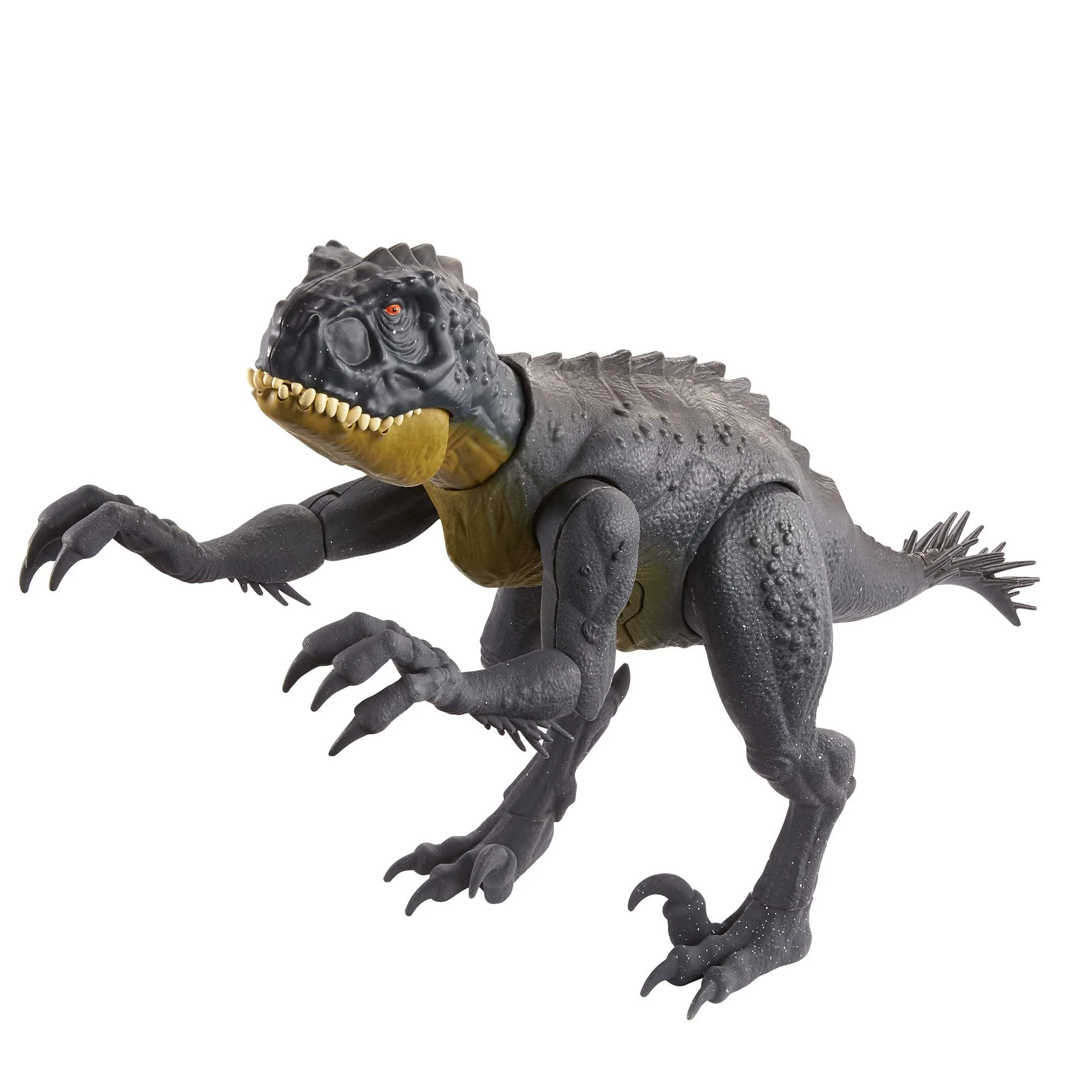 jurassic world toys camp cretaceous slash n battle scorpios rex dinosaur action figure toy, roar, slash &a; tail whip motions