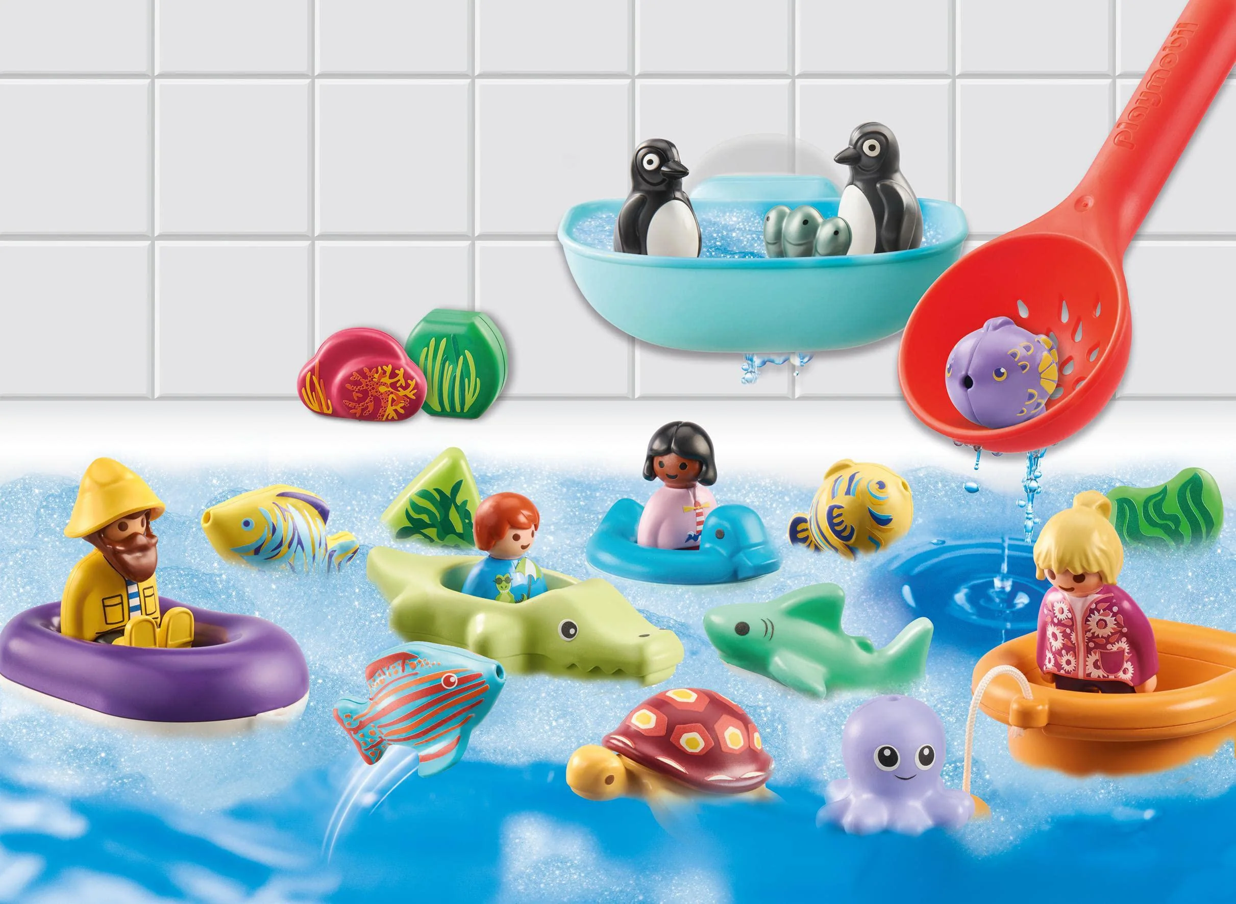 playmobil advent calendar 1.2.3 bathtime fun