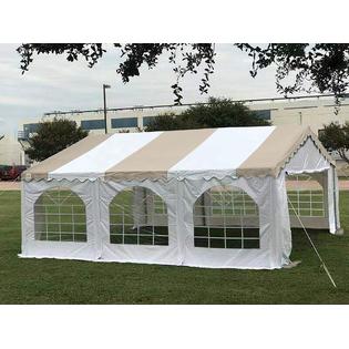 Delta canopy 20&s;x20&s; Budget PVC Party Color Tent - Heavy Duty Wedding Canopy Gazebo Carport - By DELTA Canopies