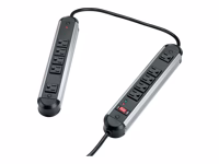 FELLOWES, INC. 99082 SPLIT SURGE PROTECTOR WITH 10 OUTLETS. 6FT POWER CORD WITH 1-1/2FT BETWEEN UNITS