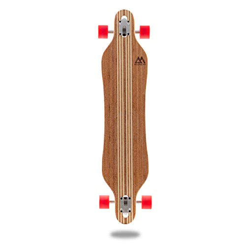 Magneto Hana Longboard Collection | Longboard Skateboards | Bamboo with Hard Maple Core | Cruising, Carving, Dancing | Free Skate Tool |