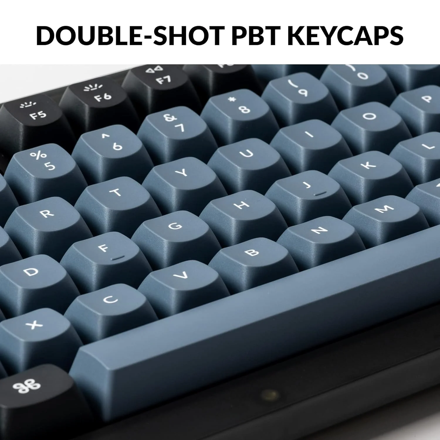Zell Electronics Zell V1 Wired Custom Mechanical Keyboard Knob Version, 75% Layout Qmk/Via Programmable With Hot-Swappable K Pro Red Switch Co…