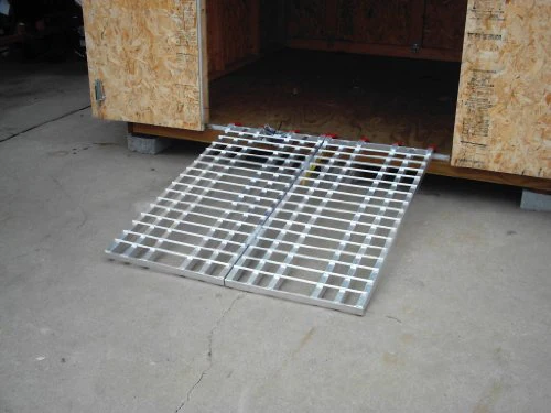 Five Star Mfg Five Star Aluminum Ramp 4 ft. USA - Motorcycles on to Trailers - 5244 MCDR Ramp