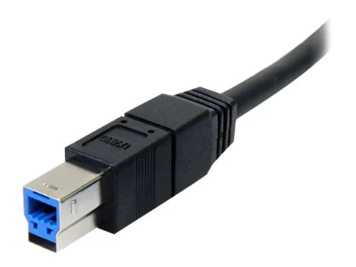Startech 10 Ft Black Superspeed Usb 3.0 Cable A To B - M/m