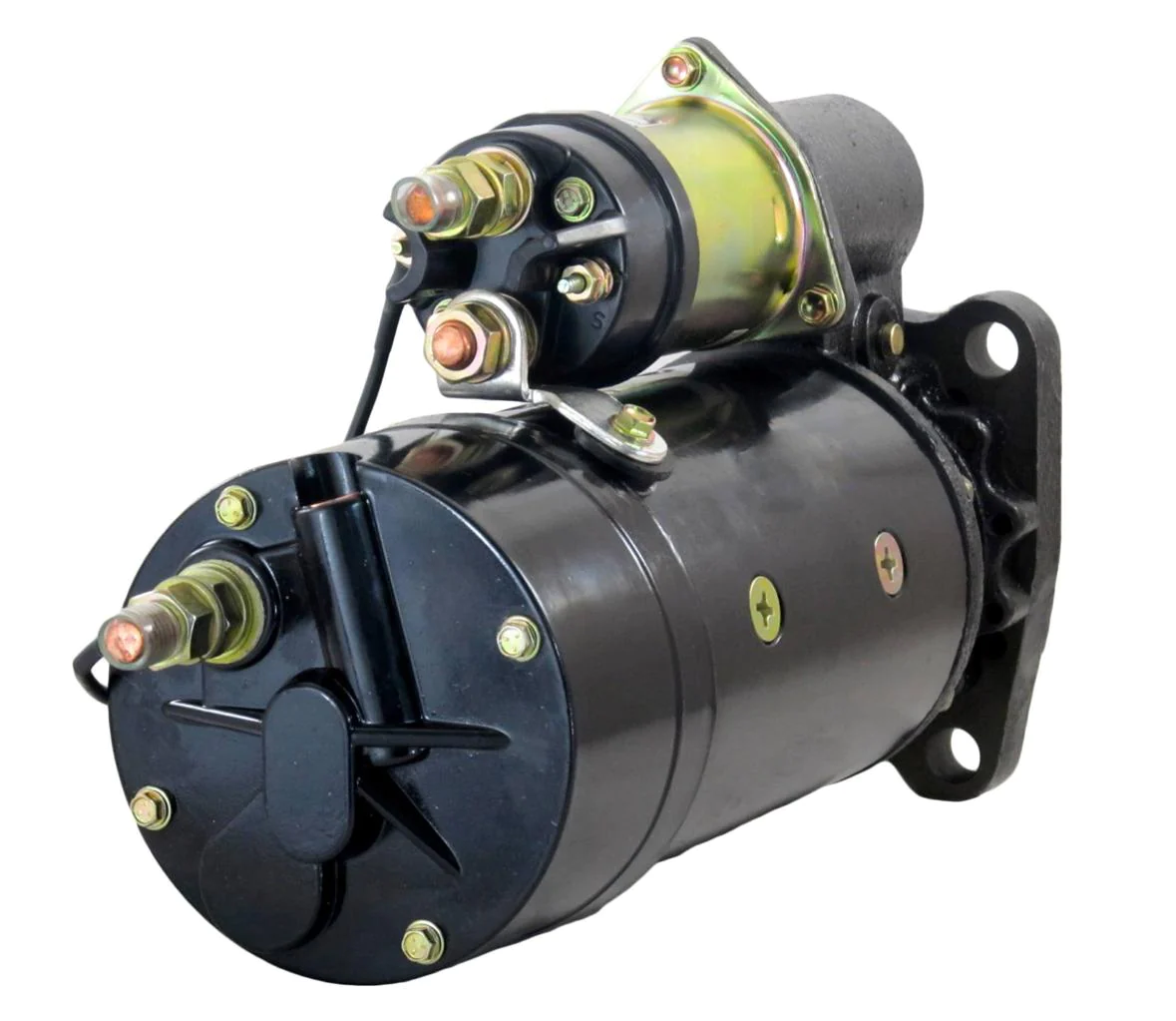 Rareelectrical NEW STARTER COMPATIBLE WITH CATERPILLAR WHEEL LOADER 910 916 926 926E CAT 3204 1990350 1990371 1993812 TS1509 20142205 MS1410A