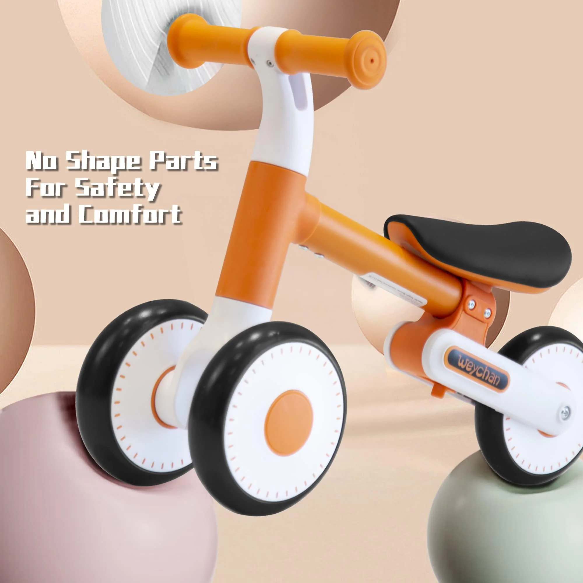 weychan baby balance bike toys for 1 year old boy gifts, adjustable toddler balance bike one year old girl gifts, 12-36 month