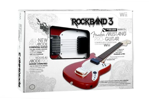 Mad Catz Rock Band 3 Wireless Fender Mustang PRO-Guitar Controller for Wii
