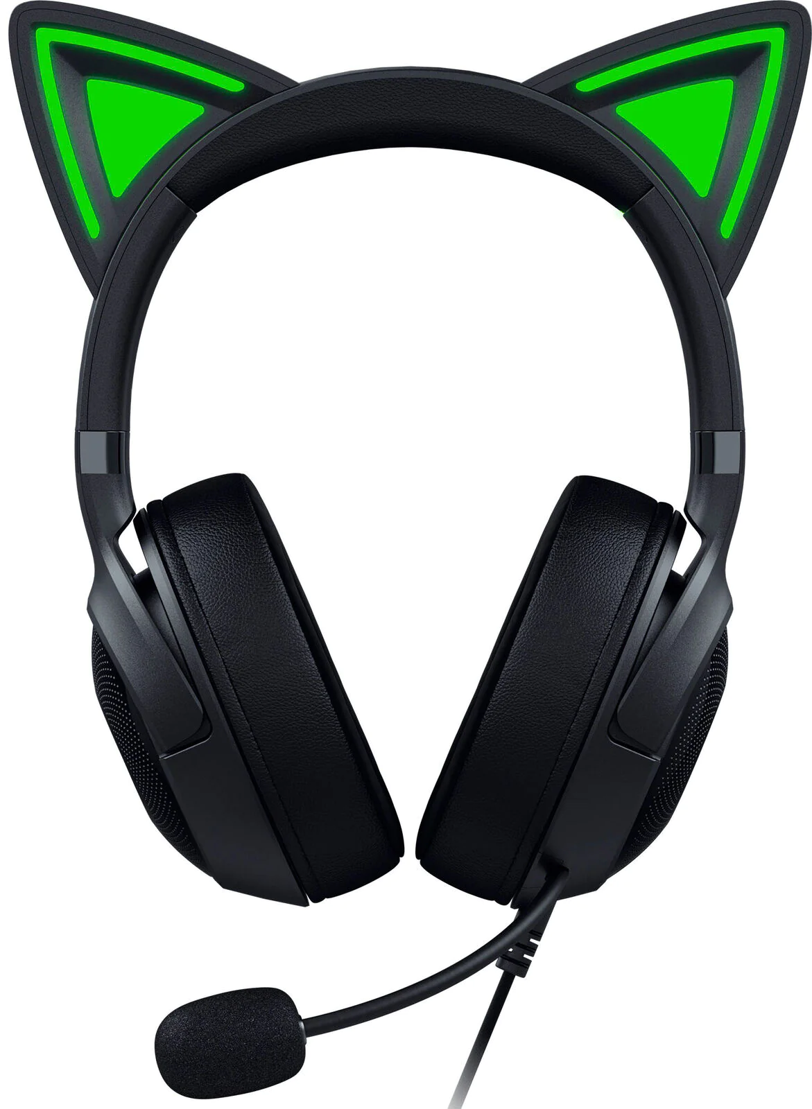 Razer - Kraken Kitty V2 Wired Gaming Headset with Chroma RGB Lighting - Black