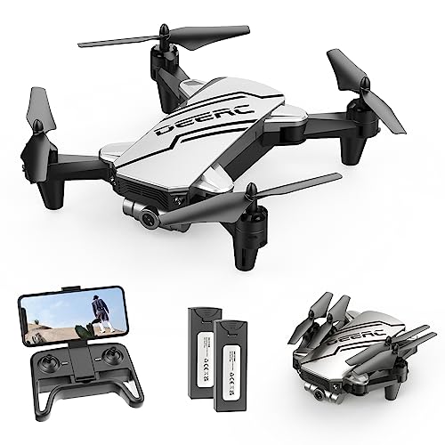 DEERC D20 Mini Drone for Kids with 720P HD FPV Camera Remote Control Toys Gifts for Boys Girls with Altitude Hold, Headless Mode
