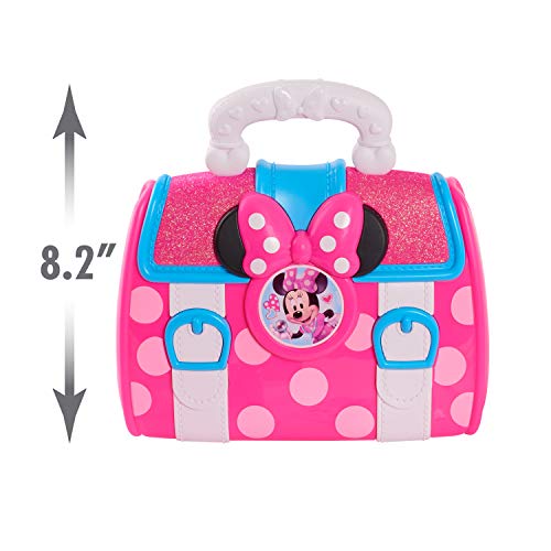 Just Play Disney Junior’s Minnie Mouse Bow-Care Doctor Bag Set Includes a Lights and Sounds Stethoscope, by Just Play