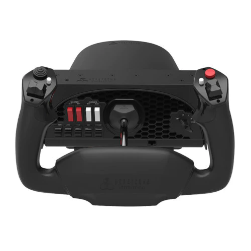 Honeycomb Aeronautical Alpha Flight Controls Yoke and Switch Panel w/ USB Hub