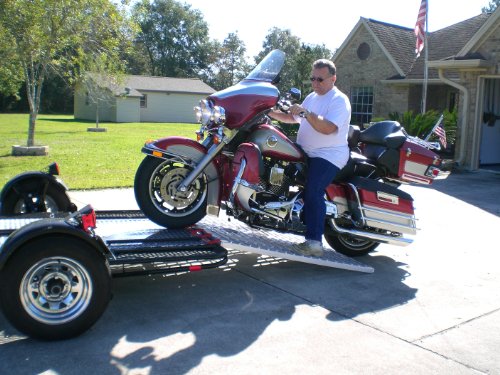 Five Star Mfg Five Star Aluminum Ramp 4 ft. USA - Motorcycles on to Trailers - 5244 MCDR Ramp