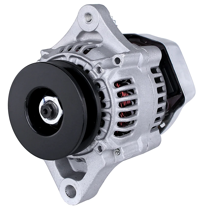 Rareelectrical NEW ALTERNATOR COMPATIBLE WITH JOHN DEERE LAWN TRACTOR 425 430 445 455 X495 100211-4700, 100211-4701, 1002114700, 1002114701