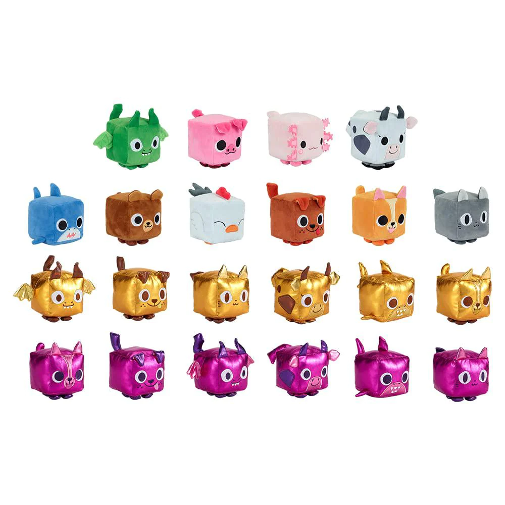pet simulator x - mystery pet treasure plush w/ name tag (one randomized collectible, series 1) [includes dlc]
