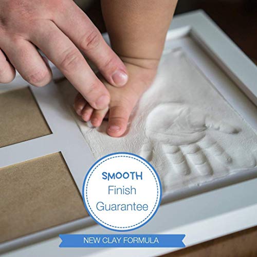 Bubzi Co Baby Handprint and Footprint Makers Kit Keepsake For Newborn Boys &a; Girls, Baby Girl Gifts &a; Baby Boy Gifts, New Mom Baby Shower