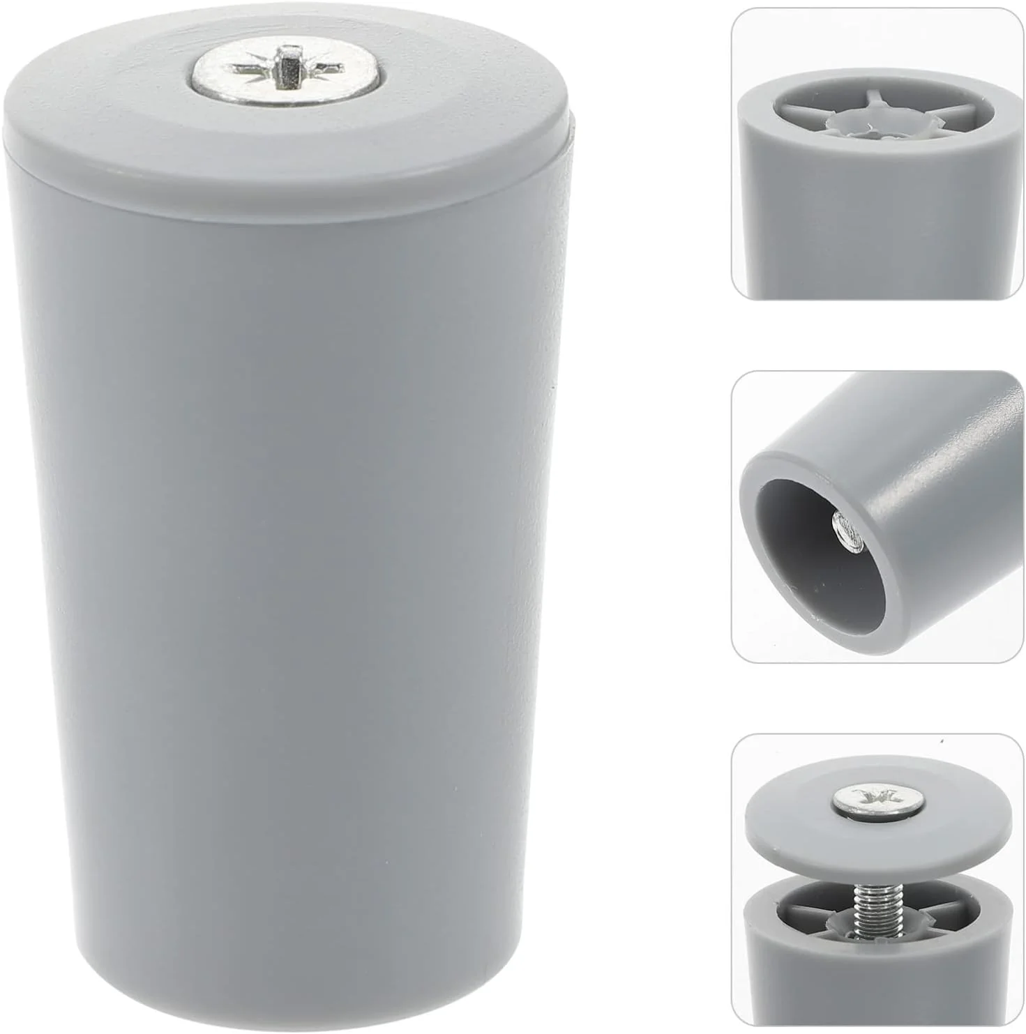 doitool 8pcs Roller Shutters Stop Replacement Buffer Furniture Fittings Plastic Buffer Stoppers The Roller Shutters Against Being Pulle