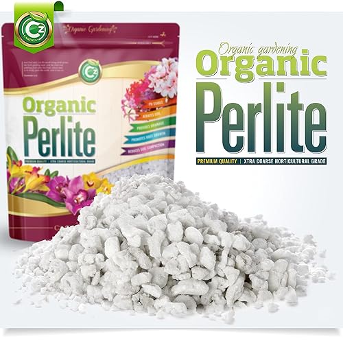Cz Garden Supply Organic Perlite - Made in USA for Indoor/Outdoor Plants &a; Organic Gardens - Horticultural Soil Amendment Additive Conditioner Gr