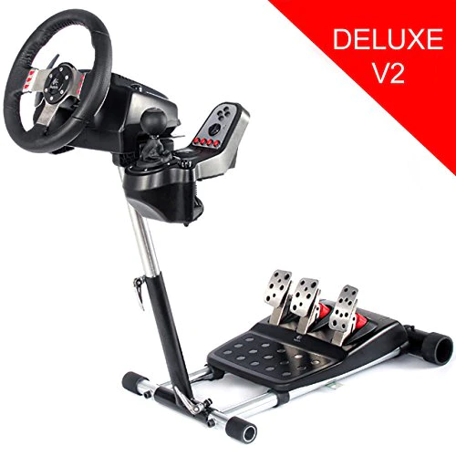 Wheel Stand Pro G Racing Steering Wheel Stand Compatible with Logitech G29 G923 G920 G27 &a; G25 Wheels, Deluxe, Original V2. Whee