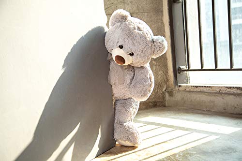 Toys Studio 36 inch Big Teddy Bear Cute Giant Stuffed Animals Soft Plush Bear for Girlfriend Kids, Grey
