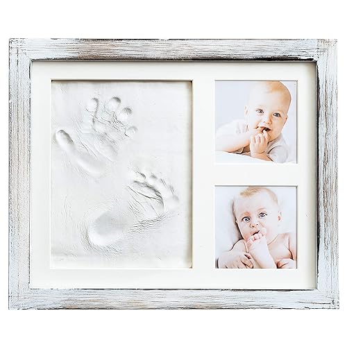 MAINEVENT Baby Footprint Kit and Handprint Kit, 3 Month Old Baby Must Have, New Baby Hand Foot Print Kit Baby Keepsake Gift Baby