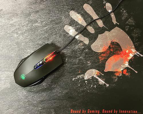 bloody a70x optical gaming mouse with light strike (lk) switch &a; scroll - fully programmable and advance macros (a70x-mattebl
