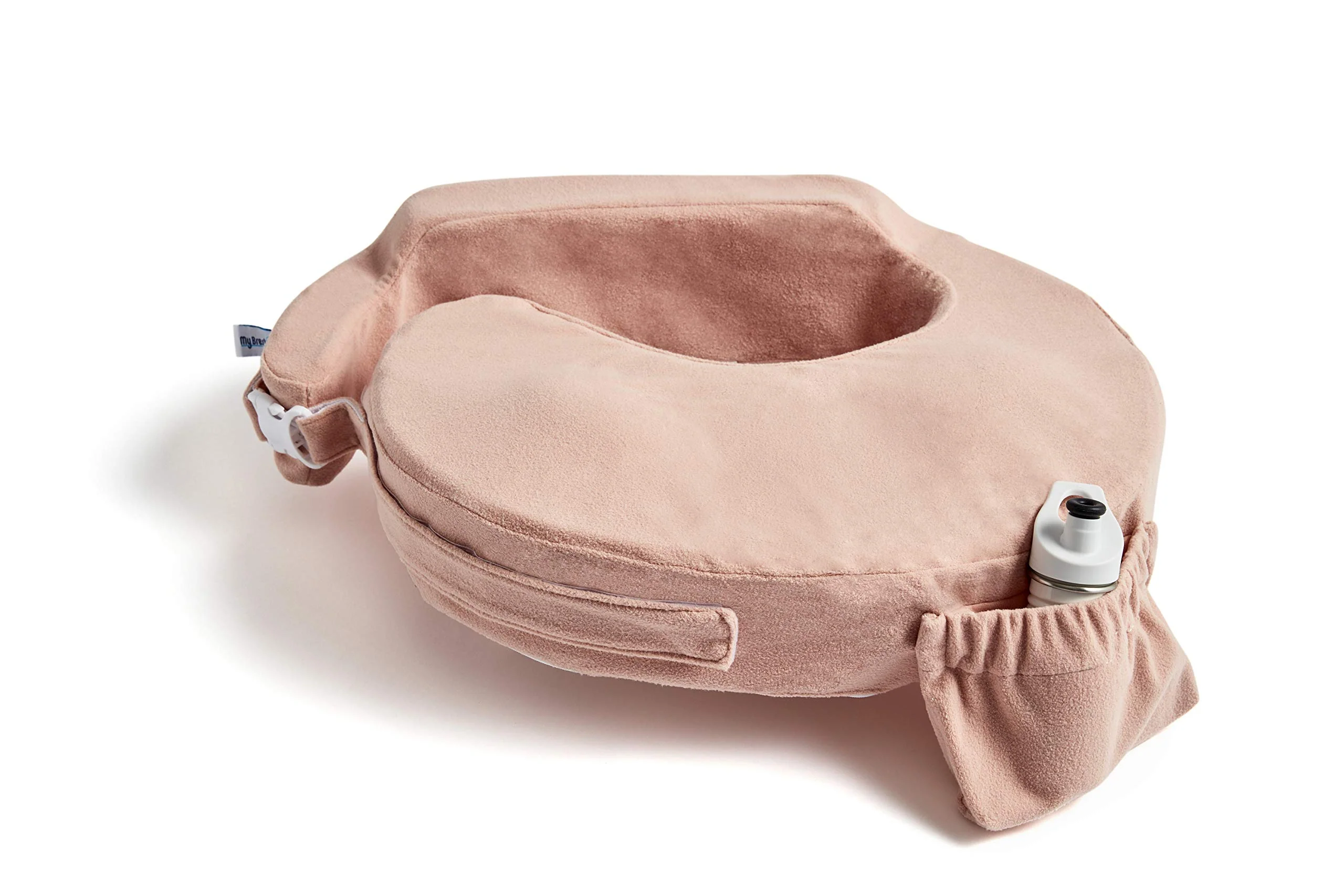 My Brest Friend Deluxe Nursing Pillow for Breastfeeding &a; Bottle Feeding, Enhanced Posture Support, Double Straps &a; Removable Ex