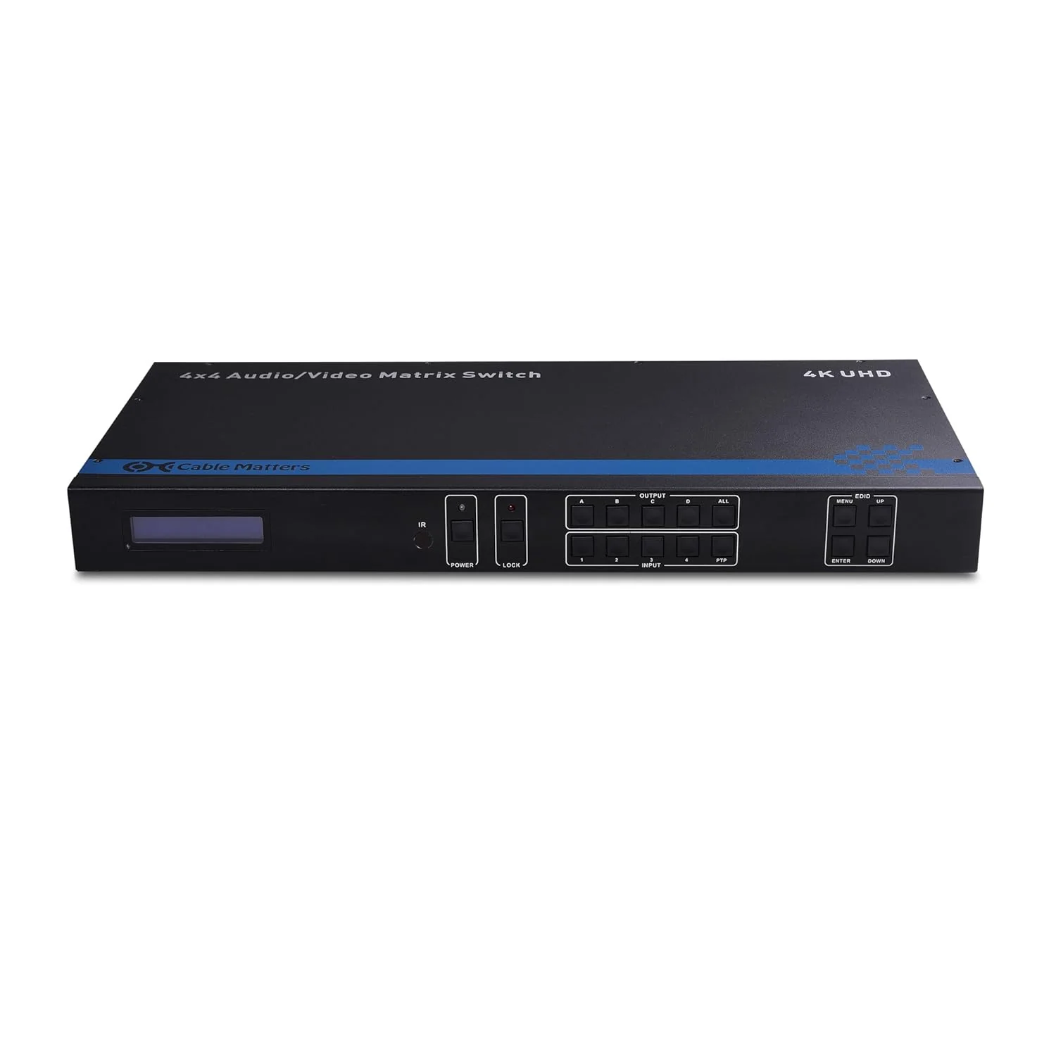 GCP Products 4K 60Hz Hdmi Matrix Switch 4 In 4 Out With Rs-232 And Tcp/Ip Remote Access Configuration - Supports 18Gbps Hdmi 2.0, Hdr High…