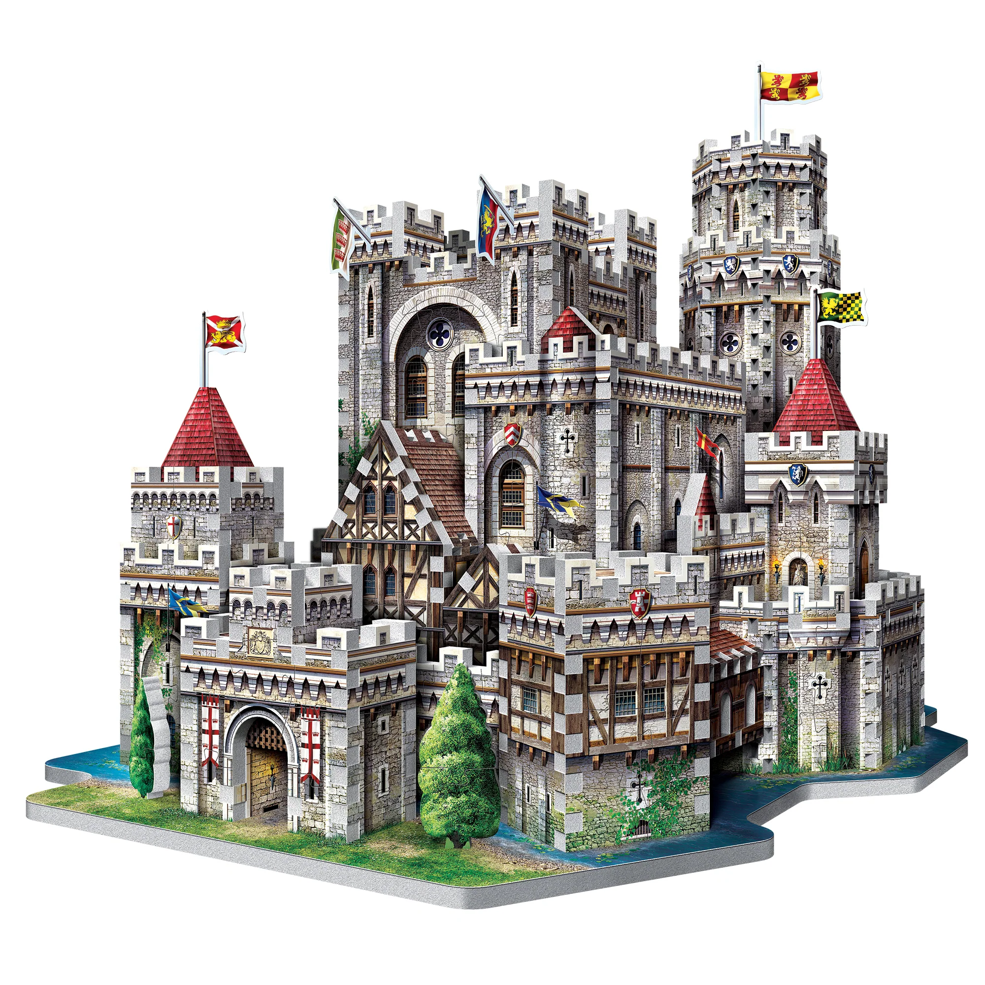 Wrebbit Puzzles King Arthur&s;s Camelot 3D Puzzle