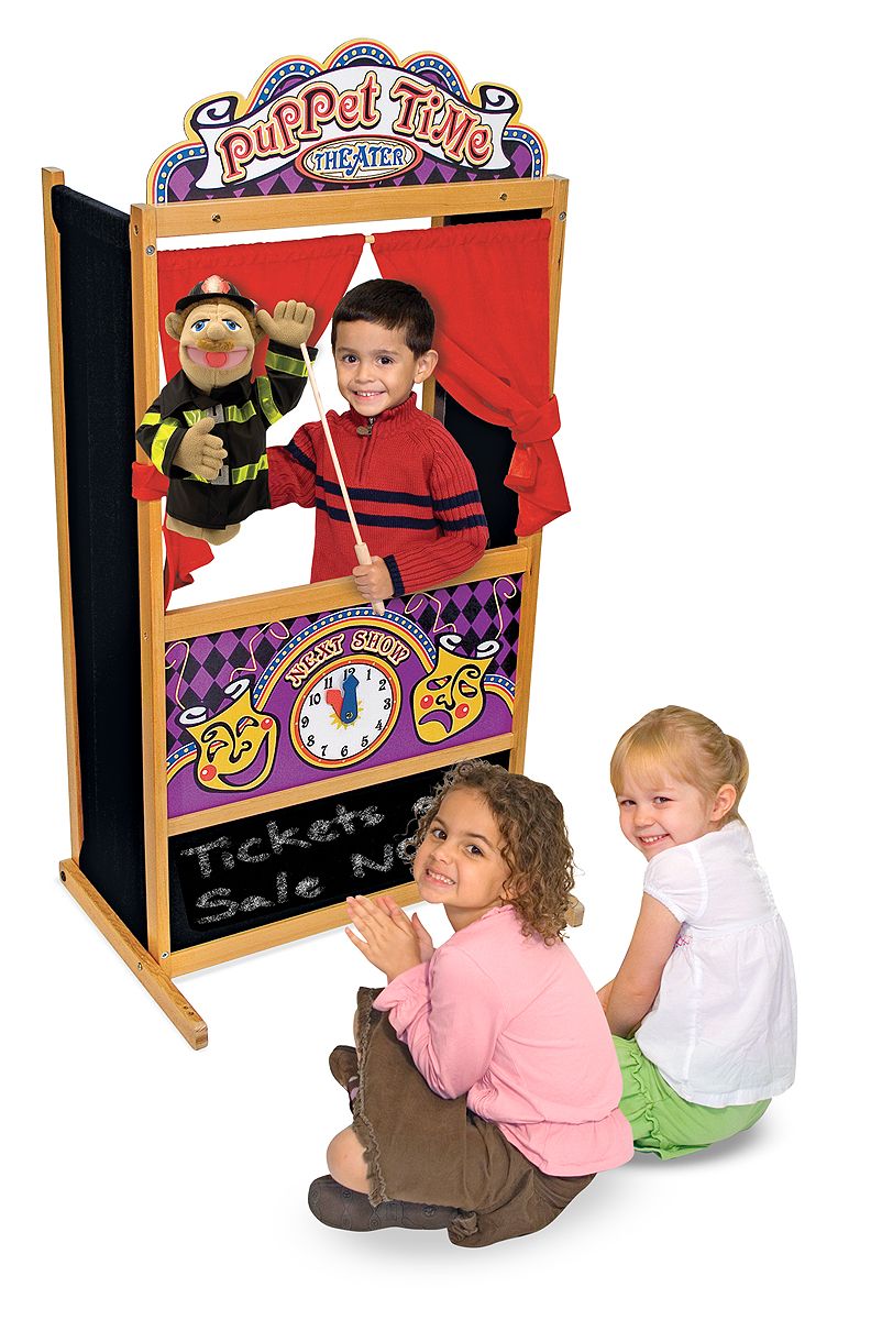 Melissa &a; Doug Deluxe Puppet Theater