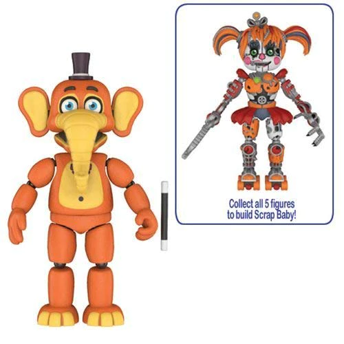 Funko Five Nights at Freddys Pizza Simulator - Orville Elephant Collectible Figure, Multicolor