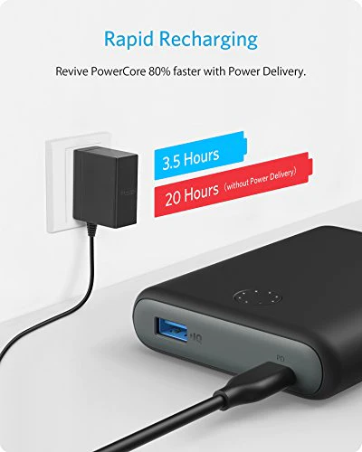 Anker Play [Power Delivery] Anker PowerCore 13400 Nintendo Switch Edition, The Official 13400mAh Portable Charger for Nintendo Switch, for