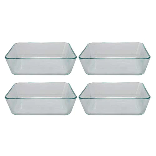 Pyrex 7212 11 Cup Rectangle Clear Glass Food Storage Dish