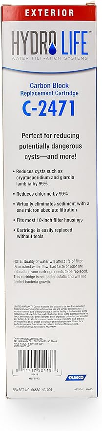 Camco C 2471 REPLACEMENT CARTRIDGE