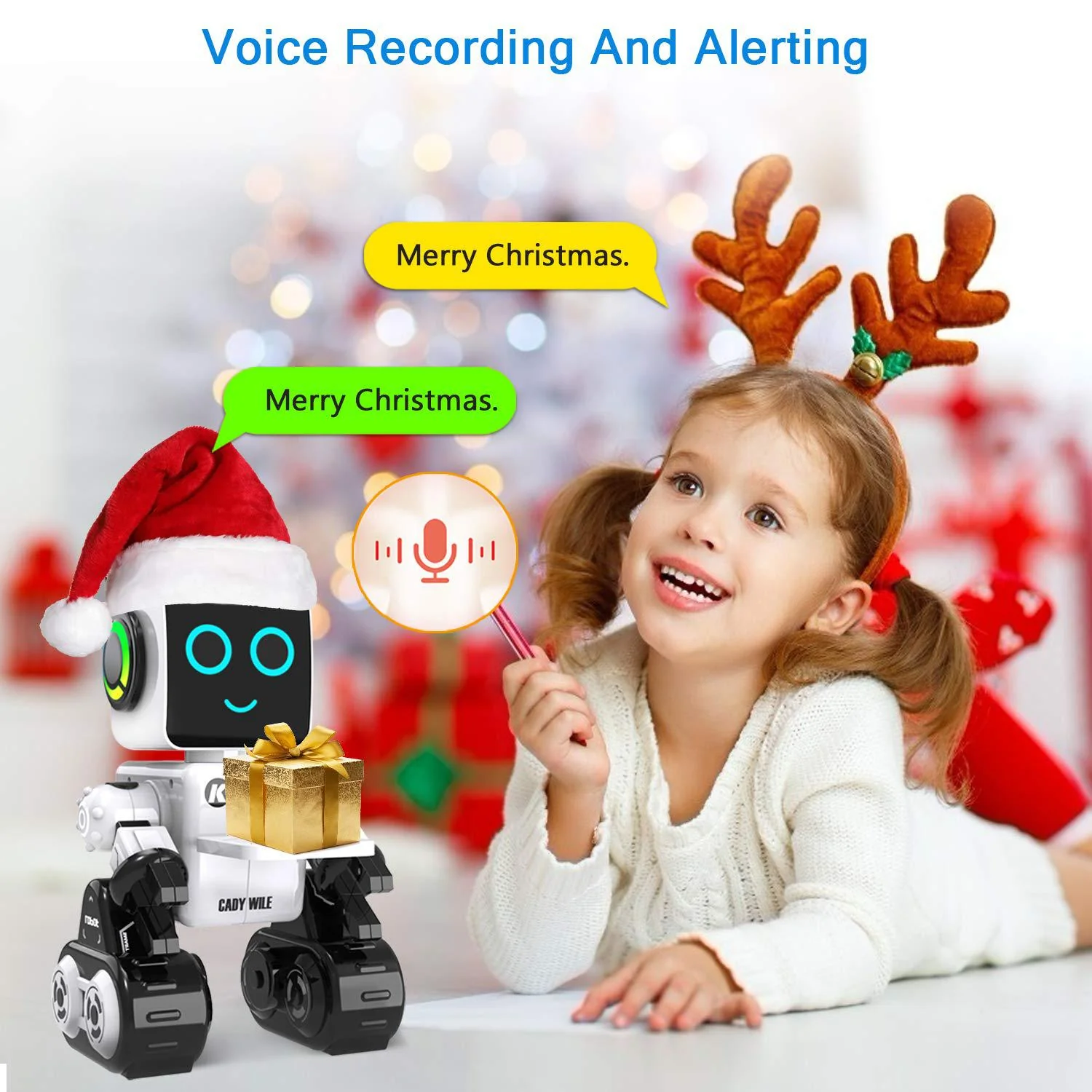 okk robot toy for kids, smart rc robots for kids with touch and sound control robotics intelligent programmable, robot toy with w