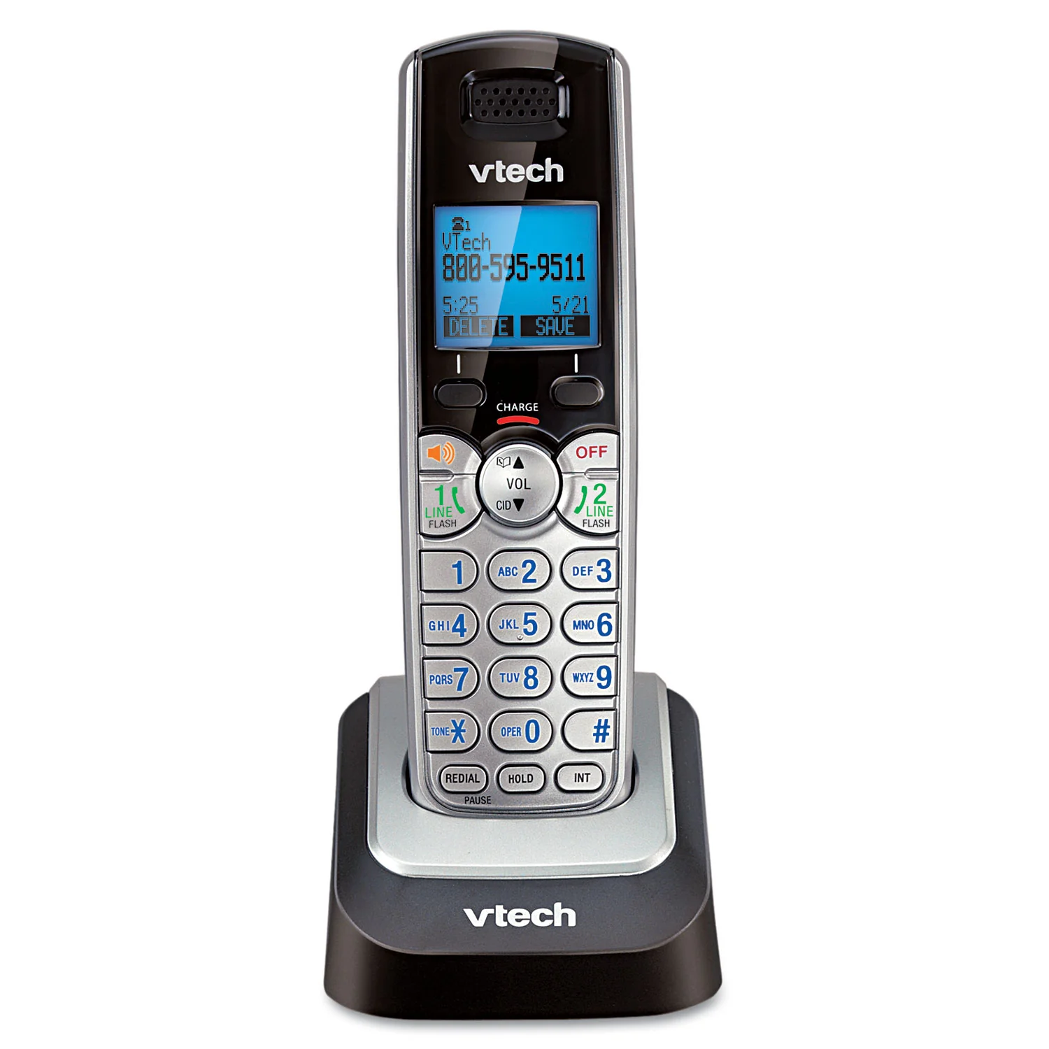 VTech Two-Line Cordless Accessory Handset for DS6151