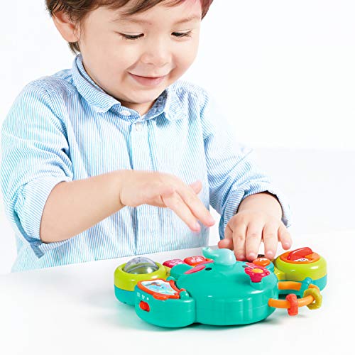 Zooawa Baby Piano Toy 6-12 Months Elephant Music Baby Toys for 6 9 12 18 Months Boys Girls Gifts, Light Up Piano Keyboard Infant
