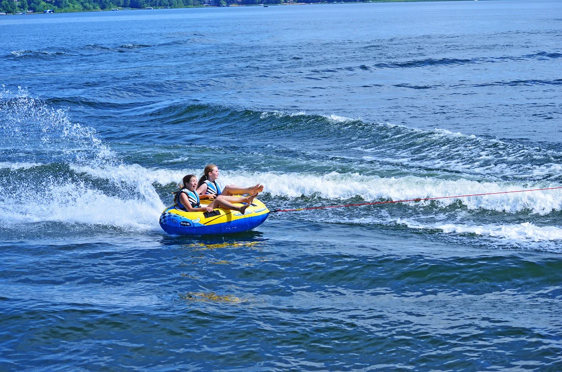 Rave Sports 02648 Fastrax Inflatable Two Rider Towable Water Tube