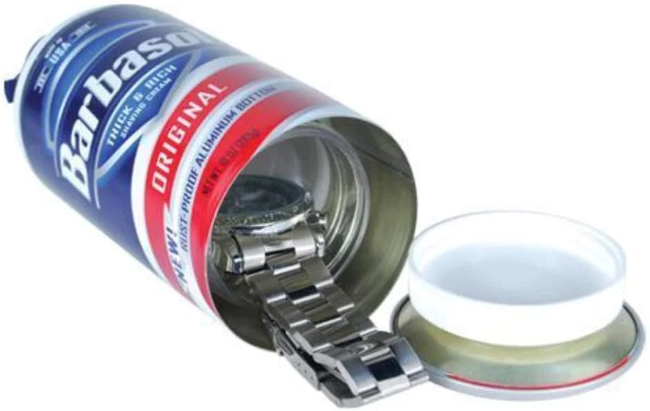 Stash Headquarters Shaving Cream Diversion Safe Can, Can Safes and Hidden Compartment Containers for Hiding Keys, Money, Jewelry, Valuables, and M
