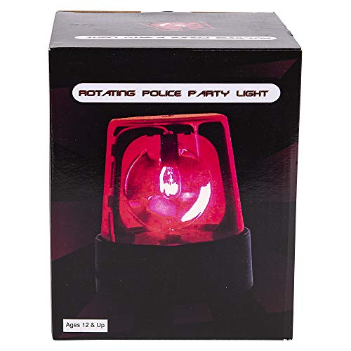 Rhode Island Novelty 7 Inch Red Police Beacon Light, One Piece per Order