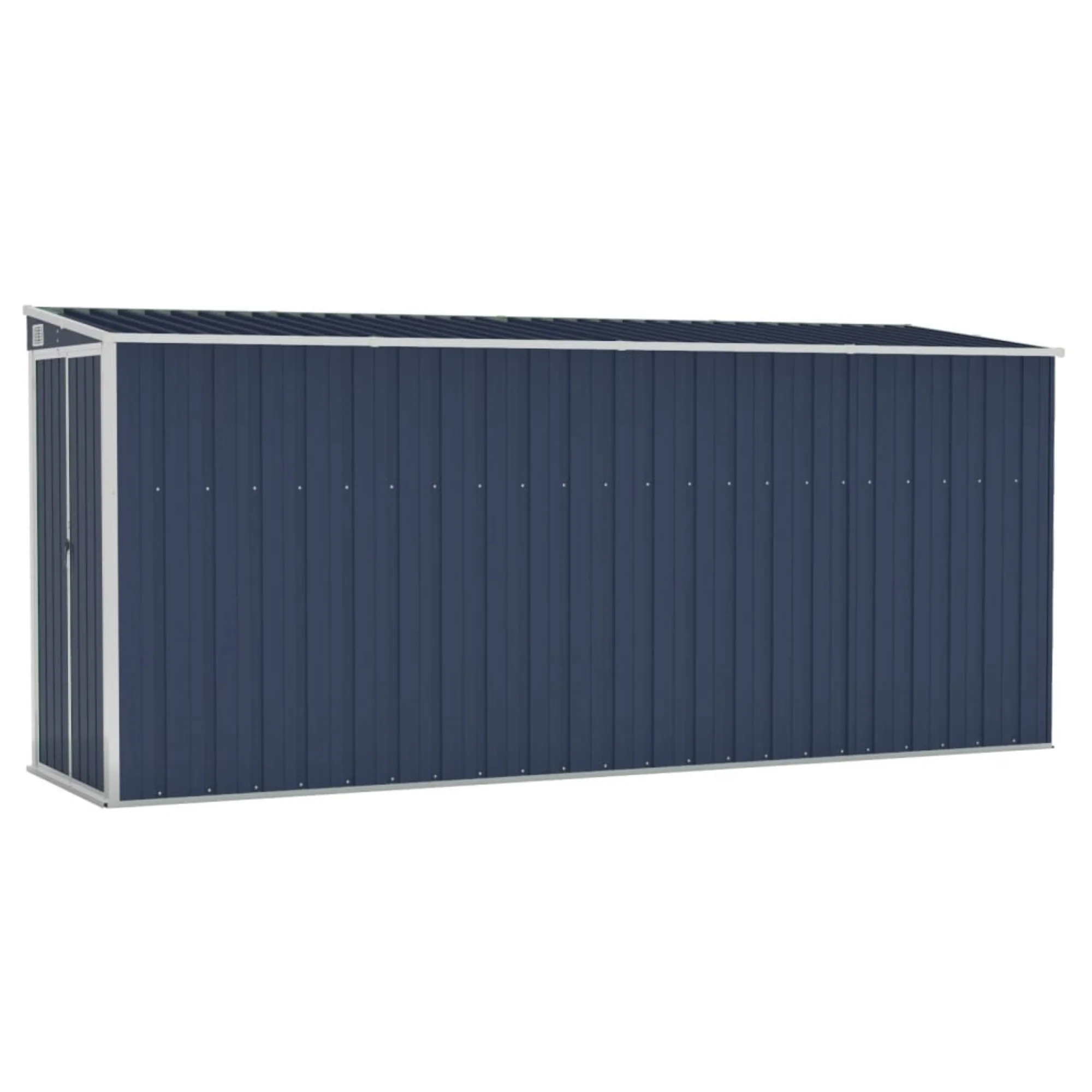 vidaXL Wall-mounted Garden Shed Anthracite 46.5