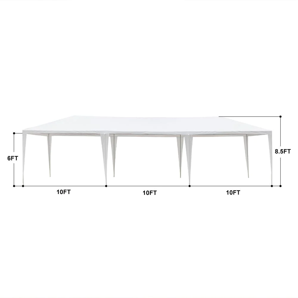 Winado 10&s;x30 Canopy Tent Gazebo Canopy Wedding Party Tent Heavy Duty w/8 Side Walls