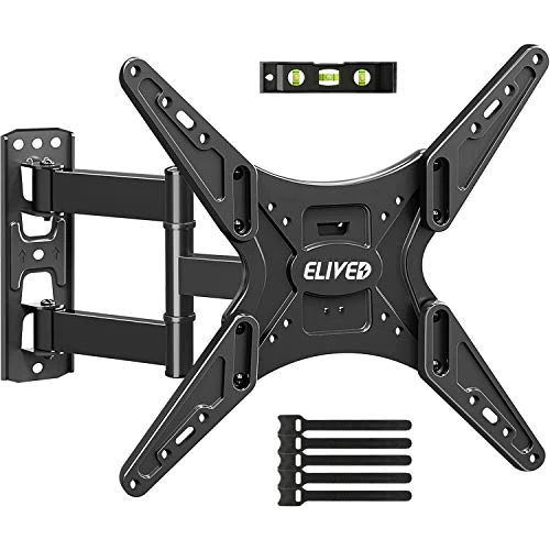 USX MOUNT Fixed TV Wall Mount with Low Profile for Most 26-55 Inch LED, LCD and Flat Screen TVs, TV Mount Bracket with VESA