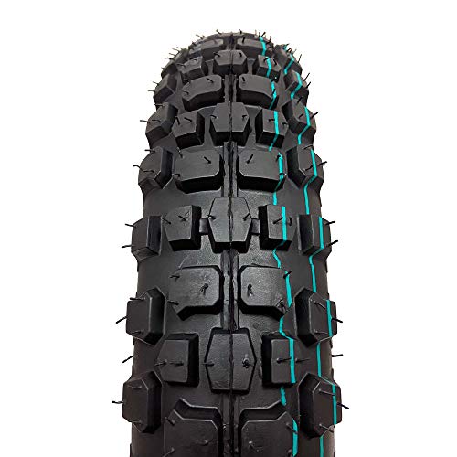 MMG Set of 2 Knobby Tire 3.00-10 Front or Rear Trail Off Road Dirt Bike Motocross Pit