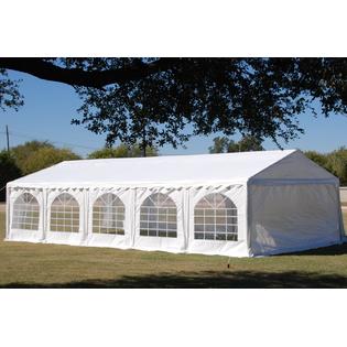 Delta canopy 32&s;x16&s; PE Wedding Party Tent Canopy Carport White