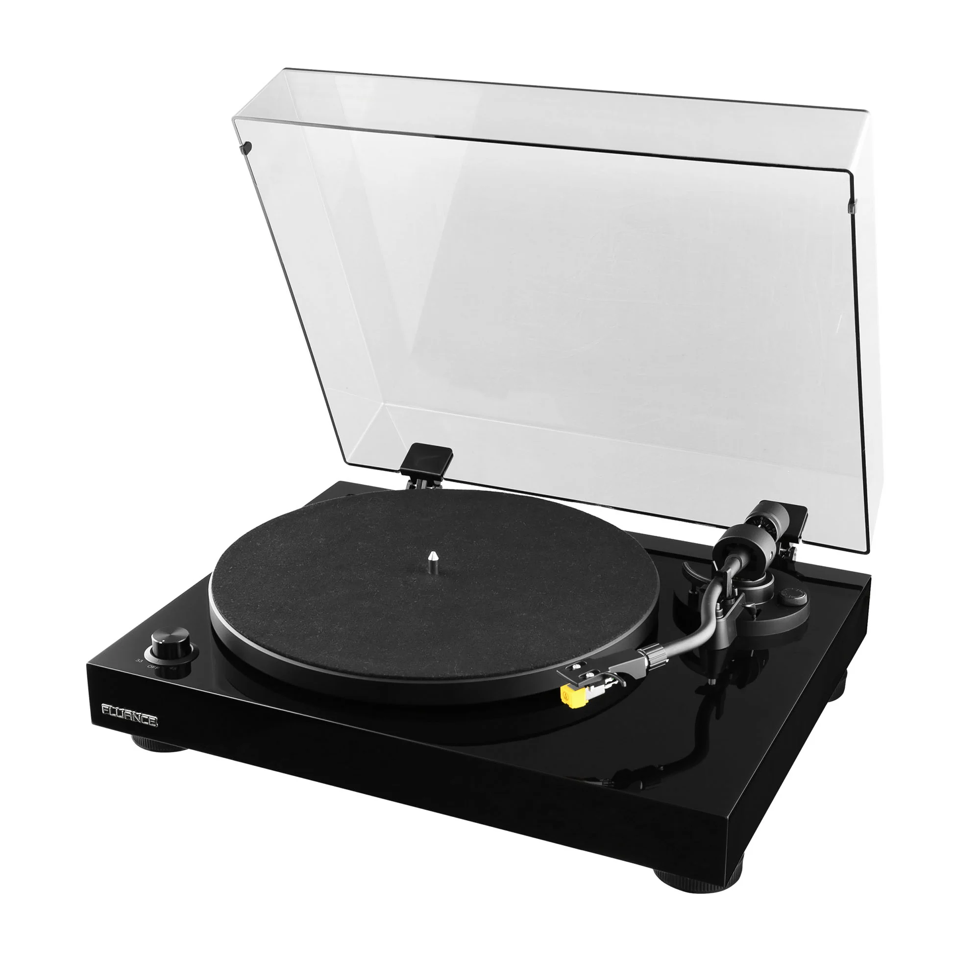 Fluance RT80 Classic High Fidelity Vinyl Turntable and Ai61 Powered 6.5