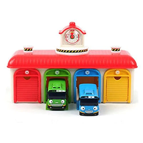 Tayo the Little Bus New The Little Bus Tayo Friends Toy car (Tayo Rogi Garage Set)