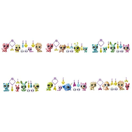 Littlest Pet Shop Lucky Pets Fortune Crew Surprise Pet Toy, 150+ to Collect, Ages 4 &a; Up