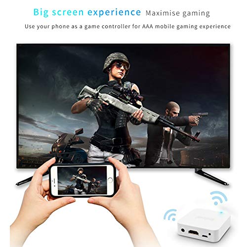 SmartSee Car WiFi Display Box, Airplay DLNA Miracast Screen Mirroring from Smart Phones to Car Screen Wirelessly, with HDMI and