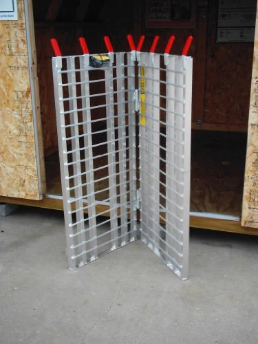 Five Star Mfg Five Star Aluminum Ramp 4 ft. USA - Motorcycles on to Trailers - 5244 MCDR Ramp