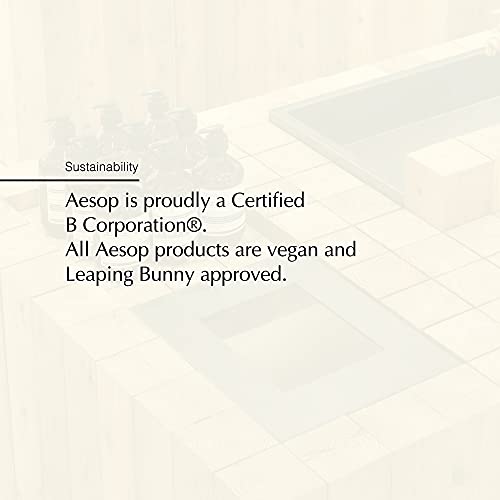 Aesop Geranium Leaf Body Cleanser | 500mL/16.9 fl oz | Paraben, Cruelty-free &a; Vegan